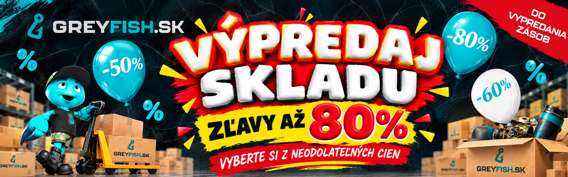 Výpredaj skladu