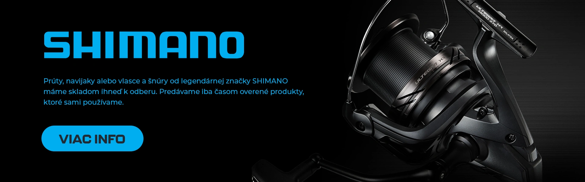 shimano rybárčienie skladom