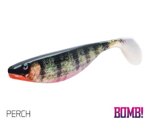 Delphin Gumová nástraha BOMB! Hypno 13cm 3D Perch 2ks