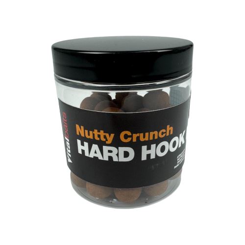 Vitalbaits Boilies Hard Hook Bait Nutty Crunch 100g