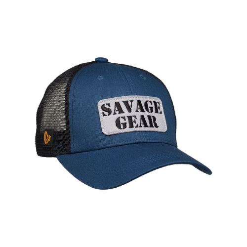 Savage Gear Šiltovka Logo Badge Cap Teal Blue