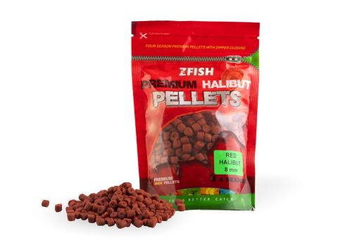 Zfish Chytacie pelety Premium Halibut 200g