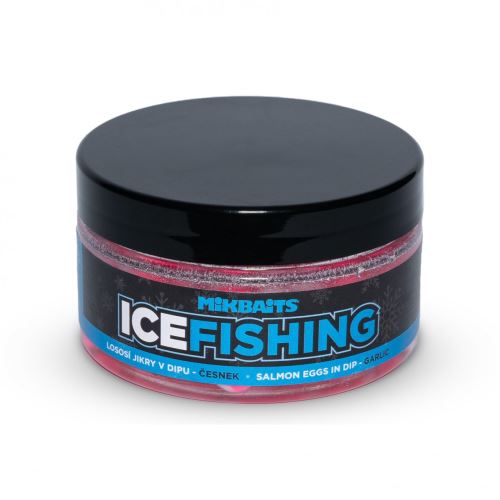 Mikbaits Lososie ikry v dipu Ice Fishing Range Cesnak 100ml