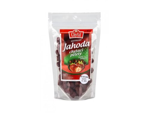 Chytil Chytacie pelety s dierou 250g 20mm Jahoda