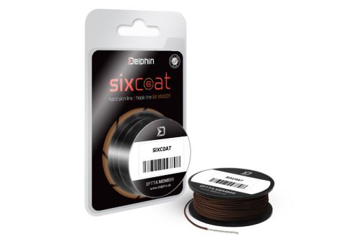 Delphin Šnúrka Sixcoat Skin Line Muddy