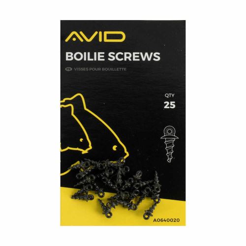 AVID Úchyt Boilie Screws 25ks