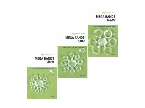 KORUM Krúžok Mega Bands 10mm 6ks