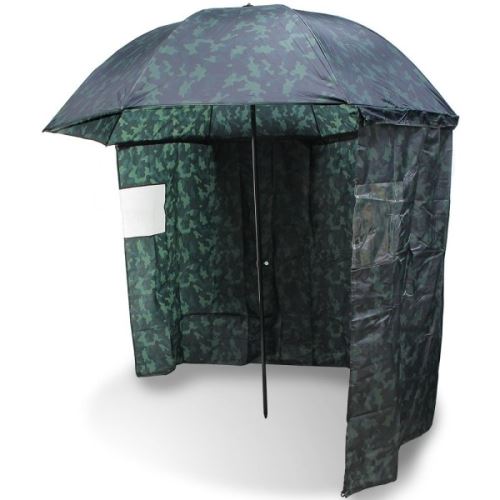 NGT Dáždnik s bočnicou Camo Brolly with Side Sheet 2,2m