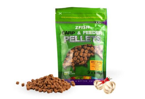 Zfish Chytacie pelety Carp&Feeder 200g 8mm