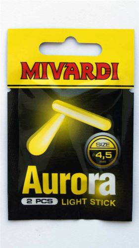 Mivardi Chemické svetlo Aurora 4,5mm 2ks