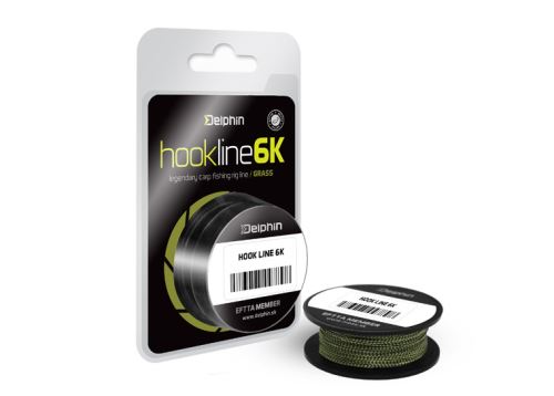 Delphin Šnúrka Hookline 6K Grass 20m
