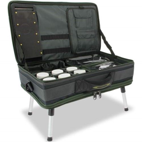 NGT Stolík s kufríkom Carp Bivvy Table System