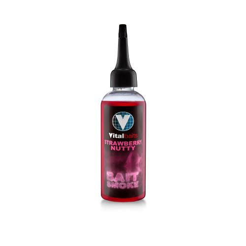 Vitalbaits Booster Bait Smoke Strawberry Nutty 100ml