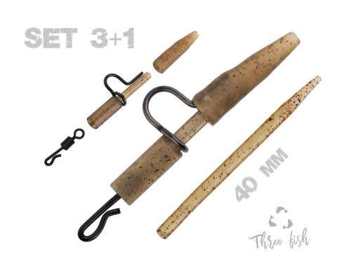 Zfish Záveska Heavy Duty Clip Complete Set 5ks