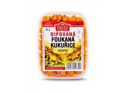 Chytil Dipovaná fúkaná kukurica 25g Scopex