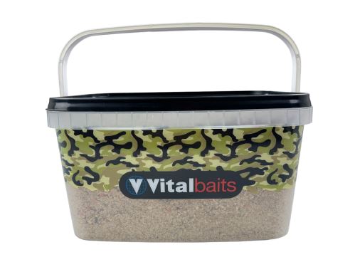 Vitalbaits Vnadiaca zmes Strawberry Nutty Bucket 3kg