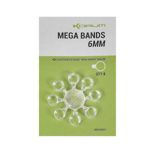 KORUM Krúžok Mega Bands 6mm 8ks