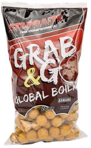 Starbaits Boilies Global Banana Cream 1kg 24mm