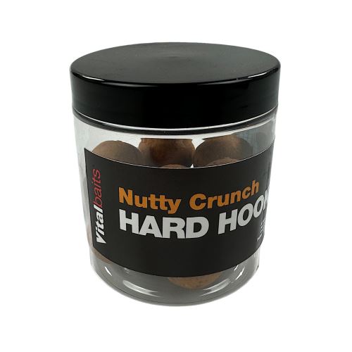 Vitalbaits Boilies Hard Hook Bait Nutty Crunch 100g