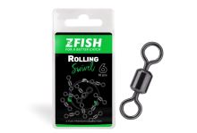 Zfish Obratlík Rolling Swivel Veľkosť 8 28kg 10ks