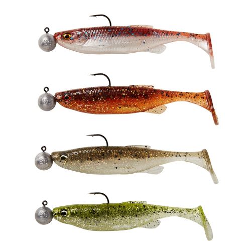 Savage Gear Gumová nástraha Fat Minnow T-Tail RTF S 7,5cm 5g Clear Water Mix