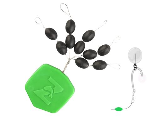 Zfish Korálik Tungsten Oval Beads 10ks