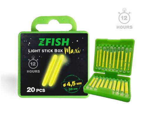 Zfish Chemické svetlo MAXI Box 4,5x39mm 20ks