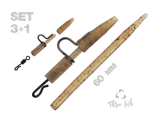 Zfish Záveska Heavy Duty Clip Complete Set 5ks