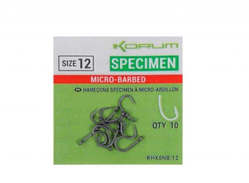 KORUM Háčik Xpert Specimen Micro Hooks 10ks