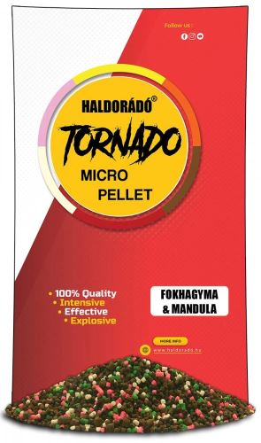 Haldorado Pelety Tornado Micro Pellets 400g 2mm
