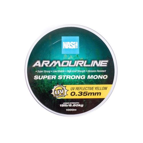 Nash Vlasec Armourline Mono UV Yellow 1000m