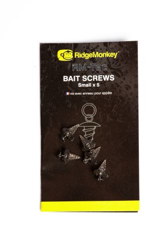 RidgeMonkey Úchyt Connexion Hook Ring Bait Screws 5ks