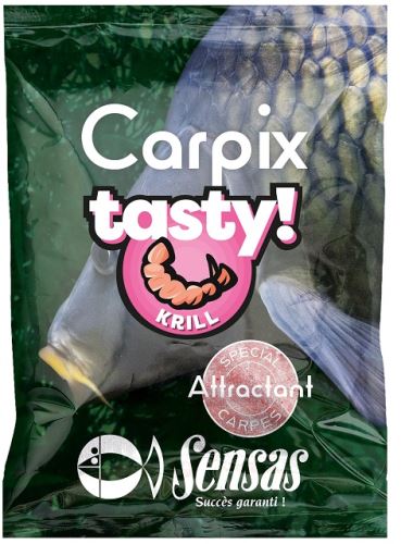 Sensas Posilňovač Powder Carp Tasty Krill (Krill) 300g