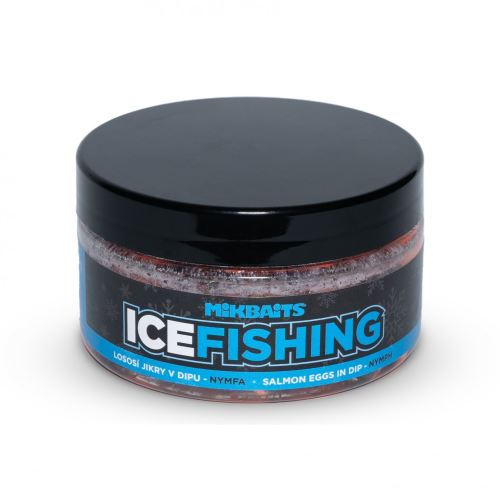 Mikbaits Lososie ikry v dipu Ice Fishing Range Nymfa 100ml