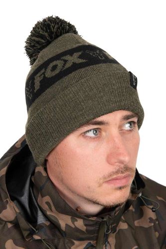 FOX Čiapka Collection Green/Black Bobbles