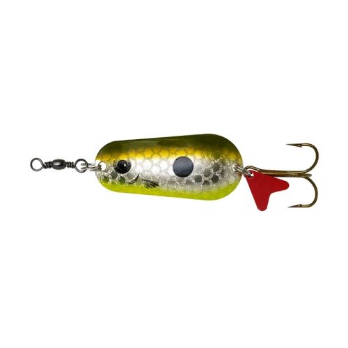 Effzett Trblietka Standard Spoon 4,5cm 16g Olive/Silver UV