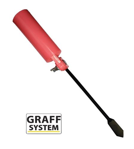 Graff Držiak prútu sklopný Ružový