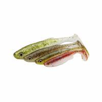 Savage Gear Gumová nástraha Fat Minnow T-Tail 9cm 7g Clear Water Mix 5ks (1)