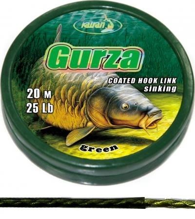 Katran Šnúrka Coated Braided Hook Link Gurza 20m