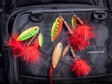 FOX Rage Trblietka Spinner UV Hot Perch Veľkosť 3 11g (3)