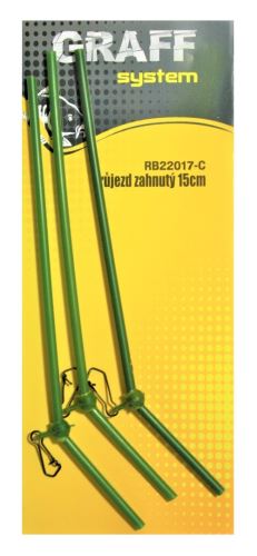 Graff Prejazd zahnutý 15cm Camo  3ks