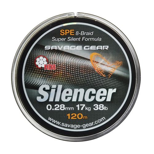 Savage Gear Šnúra HD8 Silencer Braid Zelená 120m