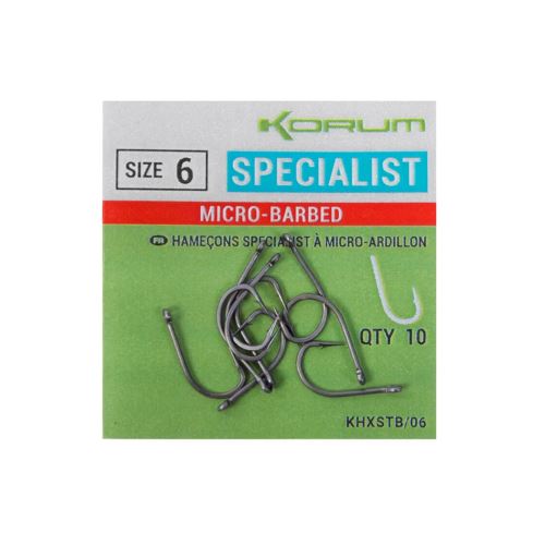 KORUM Háčik Xpert Specialist Micro Hooks 10ks