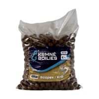 Greyfish Kŕmne boilies ACTIVE Scopex/Krill 5kg 24mm