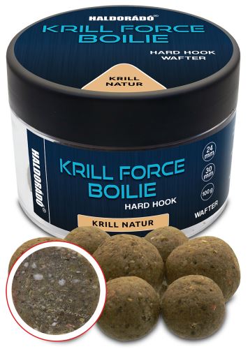 Haldorado Wafters Krill Force Hard Hook Boilies 24/30mm Krill Hot Spicy