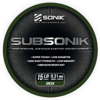 Sonik Vlasec Subsonik Green 3000m 0,31mm 15lb