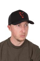 FOX Kšiltovka Collection Baseball Cap Black/Orange