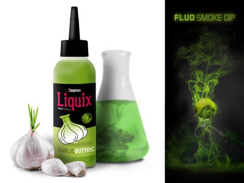 Delphin Dip Fluo D SNAX LiquiX Cesnak-Butyric 100ml