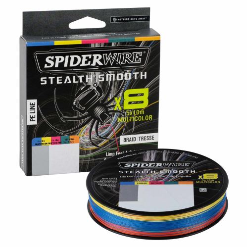 Spiderwire Šnúra Stealth Smooth 8 Multicolor