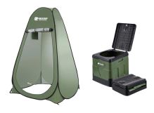 Holdcarp Set prenosného záchodu a hygienického stanu Portable Toi BIG + Toilet &amp; Shower Te